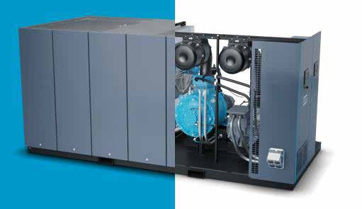 200-250kw υβριδικό έλαιο ένεση ατλαντικό κομπρεσέρ αέρα βίδα