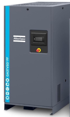 Συμπυκνωτής βίδας περιστροφής Atlas Copco GA 37 VSD++ για βιομηχανικές συσκευές υψηλών επιδόσεων