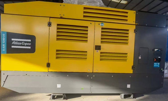 Πρότυπα εκπομπών GIV Φορητός συμπιεστής X-AIR 1280-30 15/25/30 Bar για βιομηχανικές και επί τόπου εφαρμογές
