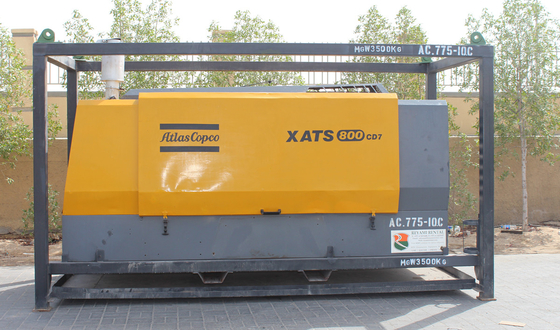5000*2000*2000 mm Εύκολος συμπιεστής αέρας XATS800Cd Ισχυρός και ευπροσάρμοστος για βιομηχανικές χρήσεις