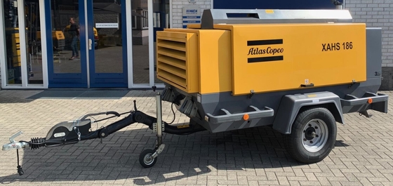 Portable Compressor XAHS186E+ for Heavy-Duty Applications 380v/3ph/50hz 13 Bar Rated Working Pressure 3840*1680*1740 Mm