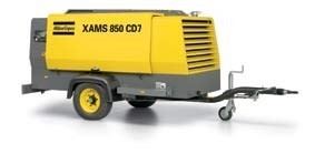 Φορητός συμπιεστής XAMS850Cd Δυναμική εργασιακή πίεση 8,6 Bar 5000*2000*2000 mm για ανταγωνισμό και απόδοση