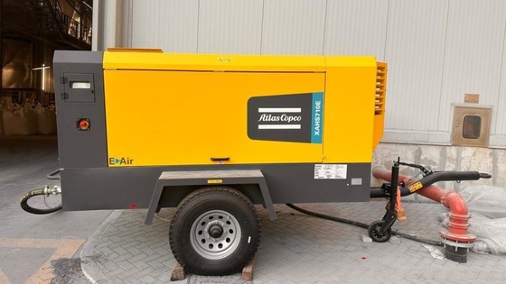 Atlas Copco XAHS710E 160kw Φορητός Ηλεκτρικός Αεροσυμπιεστής