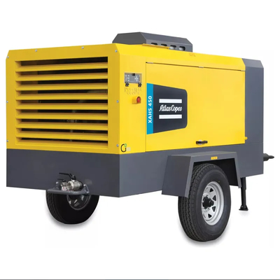 XAHS450 Αφόρτιση 1200 Rpm φορητός συμπιεστής για φορητή και ισχυρή απόδοση