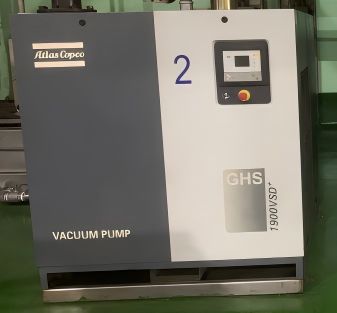 Βιομηχανική Αντλία κενού AC GHS 1900 VSD+ με 40 L Όγκου Λαδιού και Είσοδο DN150