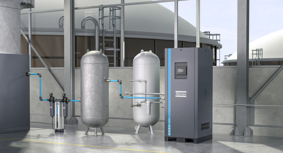 Ατλάς Ngm3+ PSA Generator Νιτρογόνου 95% 96% 97% Αγνότητα Αζώτου