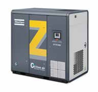 ZT18-55VSD Χωρίς πετρέλαιο Ατλάς Στροφή Αεροσυμπιεστή Αέρας ψύξη 50~60Hz 10,5m3/min