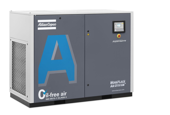 30kW Ανεξαρτημένος από λάδι ατλαντικός κομπρεσέρ αέρα με βίδα AQ-30 VSD 72dB Επίπεδο θορύβου