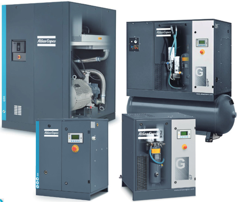 Συμπυκνωτής αέρα Atlas Copco σειράς G G2-90 Η τέλεια λύση για τις βιομηχανικές ανάγκες συμπιεσμένου αέρα