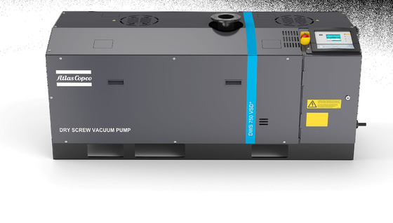 Τεχνολογία ξηράς με κινητήρα απόδοσης DWS 750 VSD+ αντλία κενού εναλλασσόμενου ρεύματος