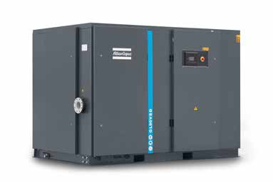 Αεροσυμπιεστής της Atlas Copco GL55-90 - Αεροκινητήρας IE3 υψηλής απόδοσης με μόνωση κλάσης F και αύξηση θερμοκρασίας κλάσης Β