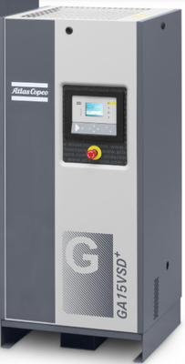 Συμπυκνωτής αέρα με περιστροφική βίδα Atlas VSD Plus 15 kW