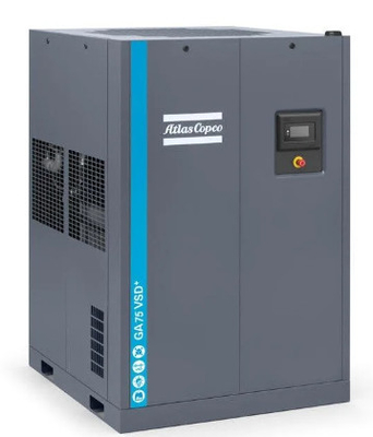 Atlas VSD Plus Επιστροφική βίδα αεροσυμπιεστή GA75VSD++ με ενσωματωμένο στεγνωτήρα