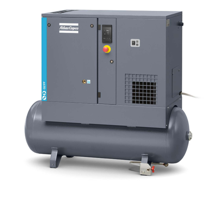 Atlas Copco G2 Rotary Screw Oil injected Air Compressor Ενσωματωμένο σε ξηρό FF Διαθέσιμο