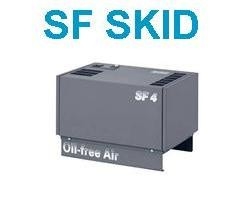 SF4 Αεροδιαρροή Σταθερός ψύκτης αέρα χωρίς λάδι ελαστικός συμπυκνωτής αέρα