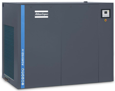 Αεροψύξη άμεση κίνηση 45KW/60HP αλκοολούχος ανεξάρτητος αέρας αλκοολούχος αέρας AQ45VSD με περιεκτικότητα σε 0 ppm λάδι