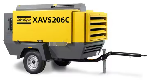 Βιομηχανικός φορητός συμπιεστής XAVS206C με αυτόματο κλείσιμο και 12,5 M3/min FAD