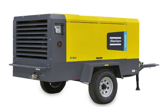 Ηλεκτρικός κινητήρας φορητού συμπιεστή Atlas Copco XAXS600E για μέγιστη παραγωγικότητα