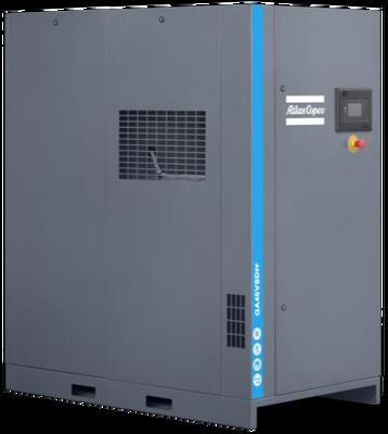 45kw Atlas GA Series GA45VSD Συμπιεστής αέρα από κράμα αλουμινίου Χωρητικότητα Fad 174864 M3min Βελτιστοποιημένος για Βιομηχανικές Εφαρμογές