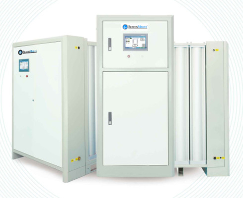 βάρος ISO 8573-1 τύπων 480kg γεννητριών PSA οξυγόνου 15m3/h Beaconmedaes
