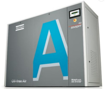 55kW Ανεξαρτησία πετρελαίου Ατλάς Στρογγυλοπνευματικό συμπιεστή Ενέχυση νερού AQ 55 VSD