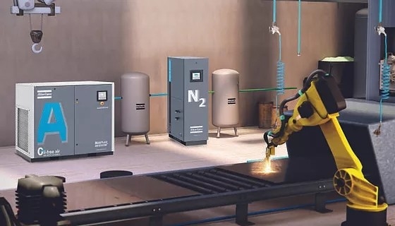 NGP40 Atlas PSA Generator Αζώτου όλα σε ένα