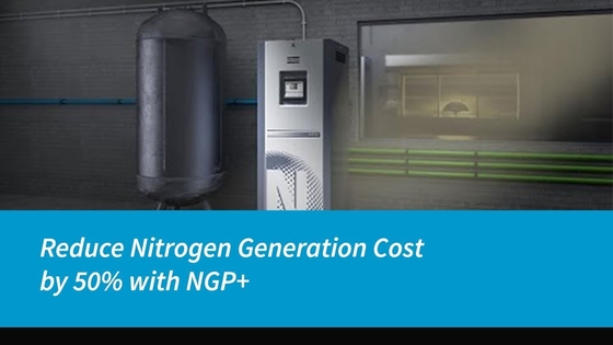 PSA Atlas N2 Generator, NGP60 PSA Μηχανή Αζώτου 798x840x2022mm Μετρήσεις