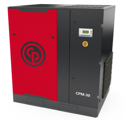 CPM30 Chicago Pneumatic Atlas Screw Air Compressor 22KW 430kg με σιρόπια χαμηλής ταχύτητας