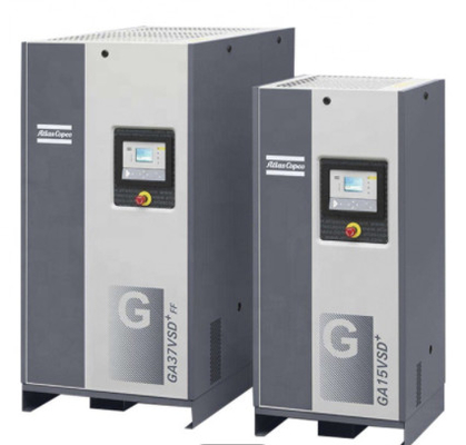 VSD+ Atlas βίδα αεροσυμπιεστή G45VSD+ FF 45kw Ενσωματωμένο στεγνωτήρα