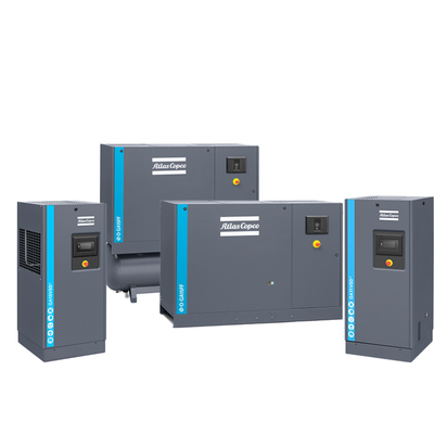 Αεροσυμπιεστή με εγχύση πετρελαίου Atlas Screw Vsd Plus Ga37-110 Vsd+ 37-110kw ισχύς